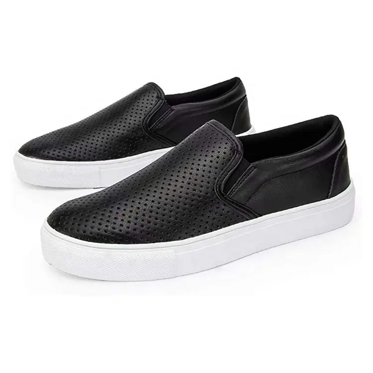 New Fashion Style High Quality Low Cut Loafers China Box EVA Customized Rubber Synthetic Fashion Sneakers Women's Casual Shoes Featured Image