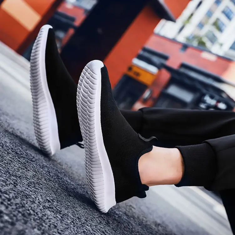 China Suppliers Footwear Fashion Men's Casual Shoes Breathable Comfortable slip resistance Men Sport Shoes Casual Men